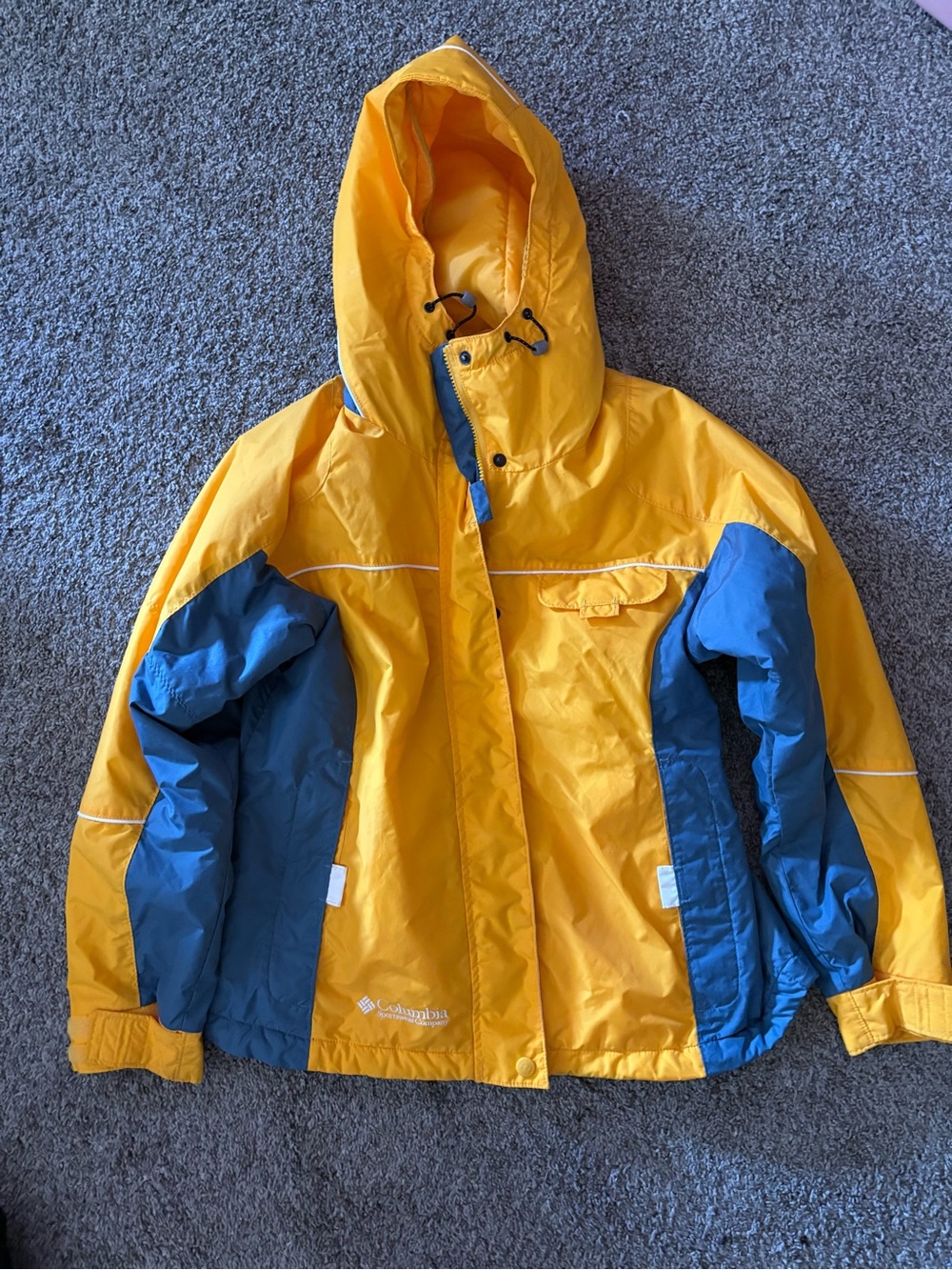 Columbia women’s Yellow & Blue Jacket
